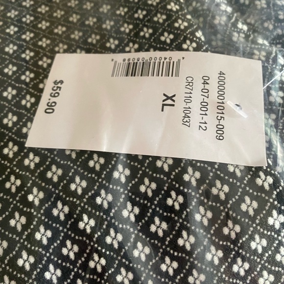 NWT Cleo pull on ankle pant- Grey & Flower print - Picture 8 of 11